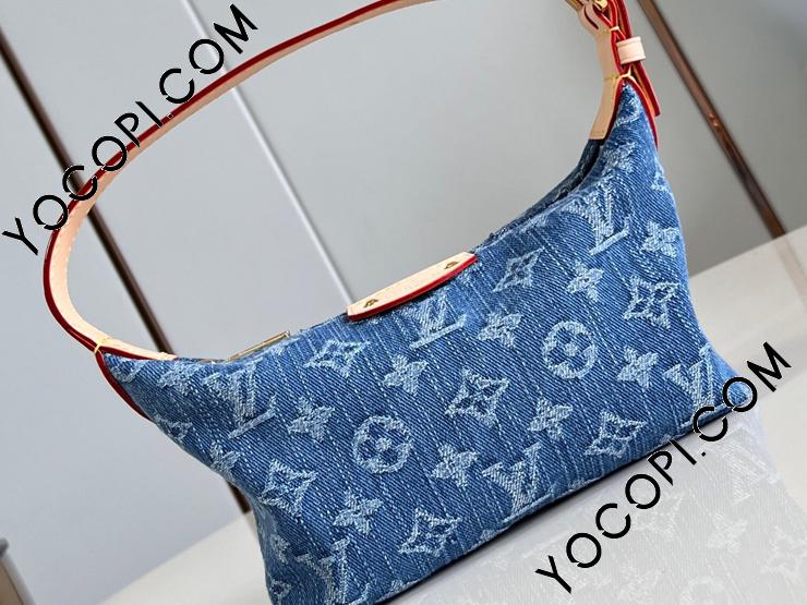 M82949】 LOUIS VUITTON ルイヴィトン モノグラム・デニム バッグ スーパーコピー 24新作 LV リミックス HILLS  POCHETTE ポシェット・ヒルズ レディース ハンドバッグ_ルイヴィトン ハンドバッグ_ルイヴィトンバッグ_ルイヴィトンコピー_ブランドコピー優良店