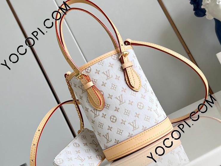 M12317】 LOUIS VUITTON ルイヴィトン モノグラム バッグ コピー 新作 - 2024秋冬ショーアイテム ナノ・バケット レディース  ショルダーバッグ_ルイヴィトン ショルダーバッグ_ルイヴィトンバッグ_ルイヴィトンコピー_ブランドコピー優良店