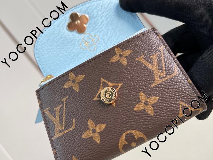 M12239】 LOUIS VUITTON ルイヴィトン モノグラム 財布 スーパーコピー 24新作 ROSALIE ポルトモネ・ロザリ レディース 二 つ折り財布_ルイヴィトン 二つ折り財布_ルイヴィトン 財布_ルイヴィトンコピー_ブランドコピー優良店