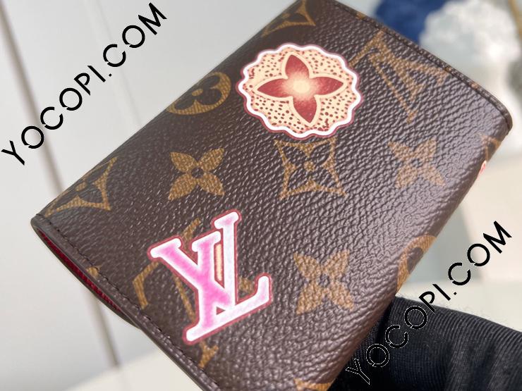 M12220】 LOUIS VUITTON ルイヴィトン モノグラム 財布 コピー 24新作 ROSALIE ポルトモネ・ロザリ レディース 二 つ折り財布_ルイヴィトン 二つ折り財布_ルイヴィトン 財布_ルイヴィトンコピー_ブランドコピー優良店